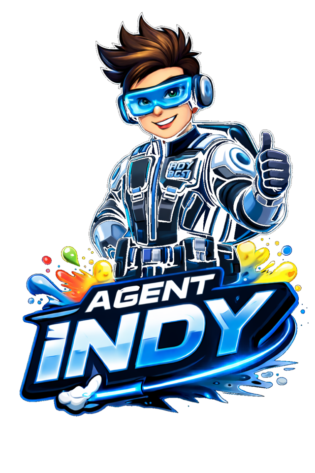Agent Indy, Indy Blast's mascot and Game Coach