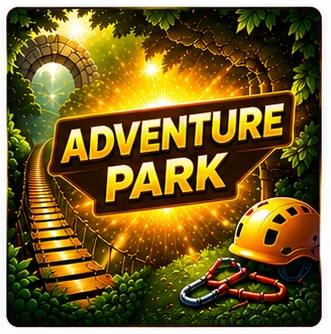 Adventure Park Birthday Party idea graphic