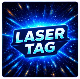 Laser Tag Birthday Party idea graphic
